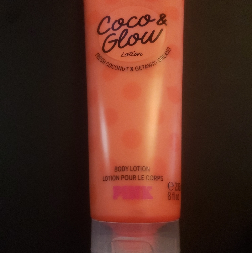 Coco & Glow Lotion Pink Victoria's Secret 8 fl oz